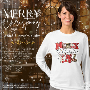Merry Christmas Y'all Long Sleeve T-Shirt