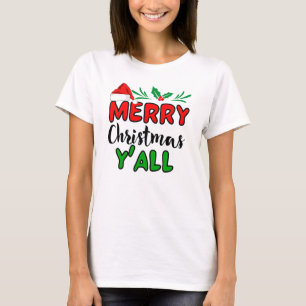 Merry Christmas Y'all T-Shirt