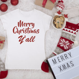 Merry Christmas Y'all T-Shirt