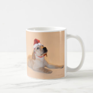 Merry Christmas - Yellow Lab Coffee Mug
