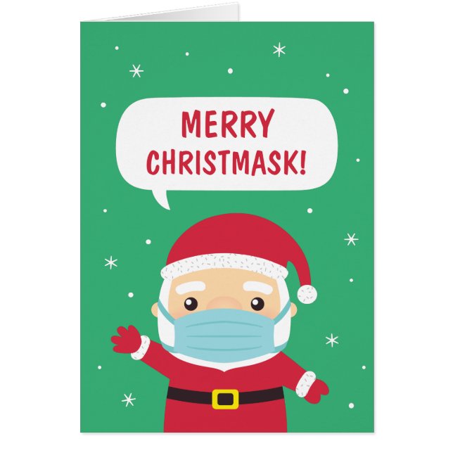 Merry Christmask, Funny Christmas Santa 2020 (Front)