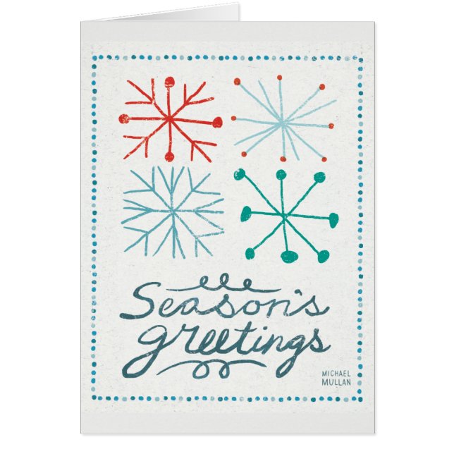 Merry Christmastime Snowflakes (Front)