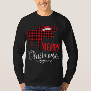 Merry Christmoose Family Christmas Pyjamas Moose T-Shirt