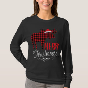 Merry Christmoose Family Christmas Pyjamas Moose T-Shirt