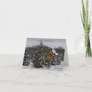 Merry Christmoose! Holiday Card