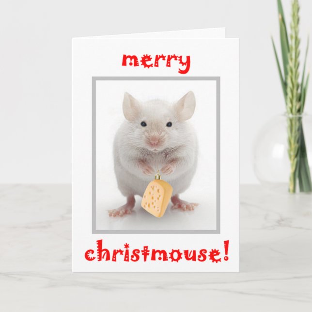 Merry Christmouse! Holiday Card (Front)