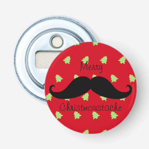 Merry Christmoustache Bottle Opener