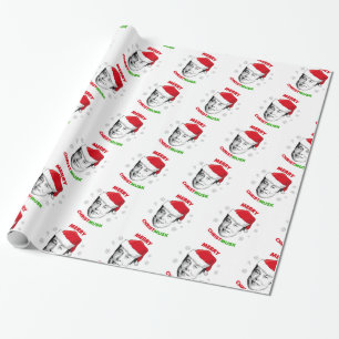 Merry Christmusk Wrapping Paper