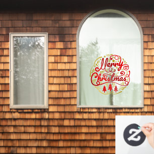 Merry Chrstmas Greetings - Button 1