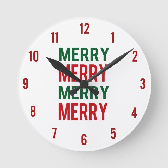 Merry Clock (Front)