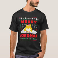 Merry Corgmas Corgi Butt Corgy Dog Ugly Fun Christ