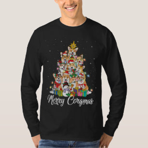 Merry Corgmas Corgi Christmas Tree Fairy Lights Do T-Shirt