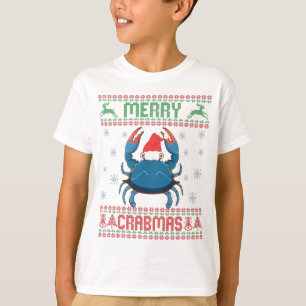 Merry Crabmas Funny Crab Ugly Christmas Sweater