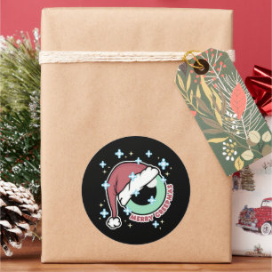 Merry Creepmas Classic Round Sticker