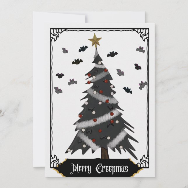 Merry Creepmas Holiday Card (Front)