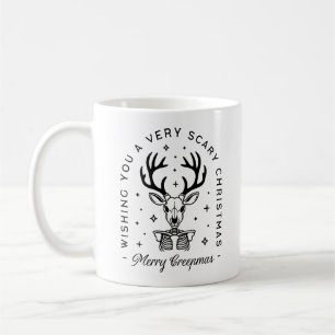 Merry creepmas scary woodland animal aesthetic coffee mug