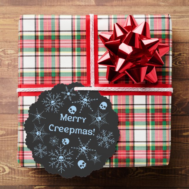 Merry Creepmas! Tree Decoration Card (Insitu (Gift))