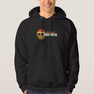 Merry Crickets Bearded Dragon Vintage Lizard Repti Hoodie