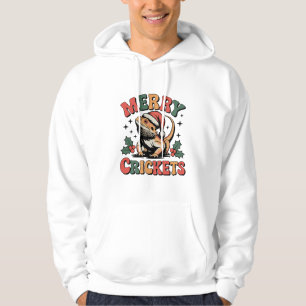 Merry Crickets Bearded Dragon Xmas Hoodie