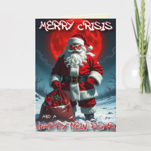 Merry Crisis & Happy New Fear Christmas Card