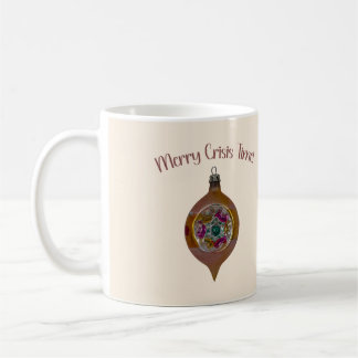 Merry Crisis Time – Vintage Modern Christmas Coffee Mug