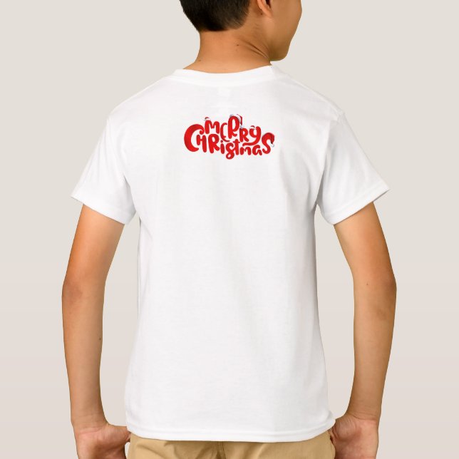 Merry Crismas Santa Claus T-Shirt (Back)