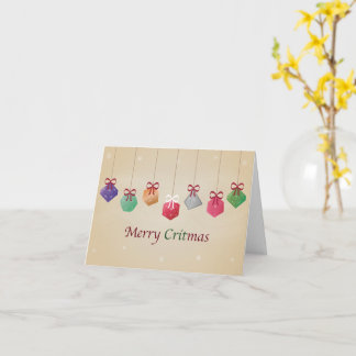 Merry "Crit"mas DnD Christmas Card