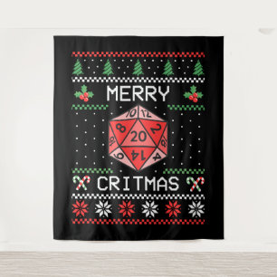 Merry Critmas II - Ugly Christmas Tapestry