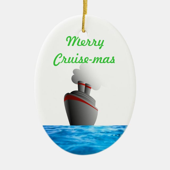 Merry Cruise-mas COL1 Dated Ornament (Front)