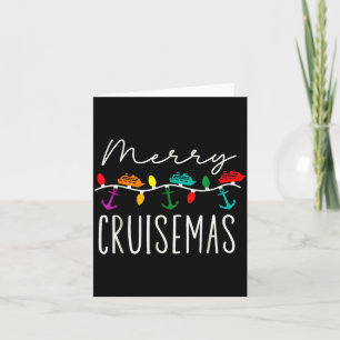 Merry Cruise-mas Cruise Christmas Xmas Pajamas Hol Card