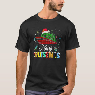 Merry Cruisemas 2023 Christmas Santa Reindeer Crui T-Shirt