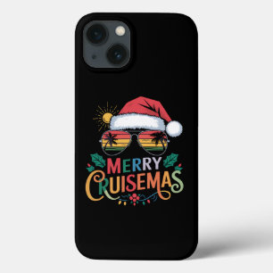 Merry Cruisemas 2024 Christmas Santa Reindeer iPhone 13 Case