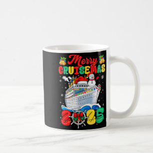 Merry Cruisemas 2025 Christmas Santa Groovy Cruise Coffee Mug