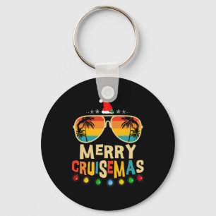 Merry Cruisemas 2025 Christmas Santa Reindeer Crui Key Ring