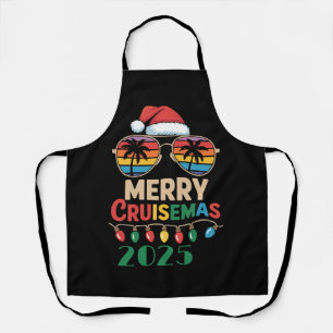 Merry Cruisemas 2025 Personalised Xmas Cruise Apron
