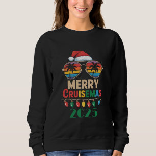 Merry Cruisemas 2025 Personalised Xmas Cruise Sweatshirt
