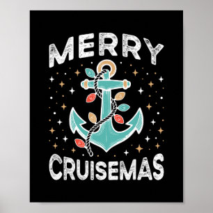 Merry Cruisemas Christmas Cruise Matching Family X Poster