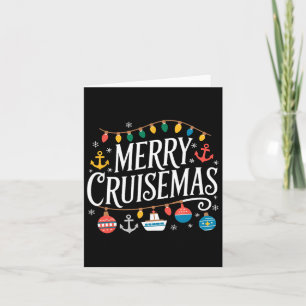 Merry Cruisemas Christmas Cruise S Family Cruisin  Card