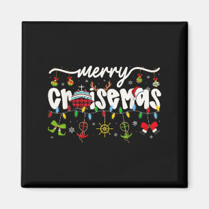Merry Cruisemas Christmas Family Cruisin Cruise Lo Magnet