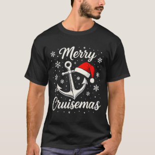 Merry Cruisemas Christmas Family Cruisin Funny Cru T-Shirt