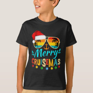 Merry Cruisemas Christmas Santa Reindeer Cruise T-Shirt
