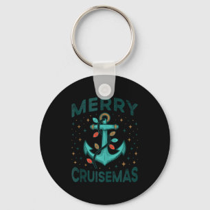 Merry Cruisemas Cruise Christmas Light Matching Fa Key Ring