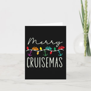 Merry Cruisemas Cruise Christmas Xmas Pyjamas Holi Card