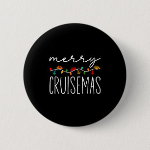 Merry Cruisemas Cruise Mas Christmas Cruise 6 Cm Round Badge