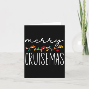 Merry Cruisemas Cruise Mas Christmas Cruise Card