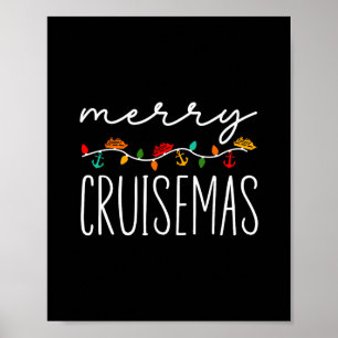 Merry Cruisemas Cruise Mas Christmas Cruise  Poster
