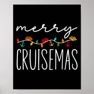 Merry Cruisemas Cruise Mas Christmas Cruise Poster