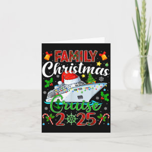 Merry Cruisemas Cruise Matching Family Christmas C Card