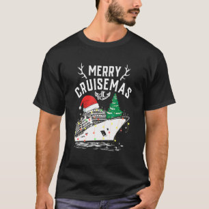 Merry Cruisemas Cruise Ship Family Christmas T-Shirt