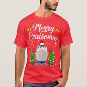 Merry Cruisemas Family Christmas 2021 on Cruise T-Shirt